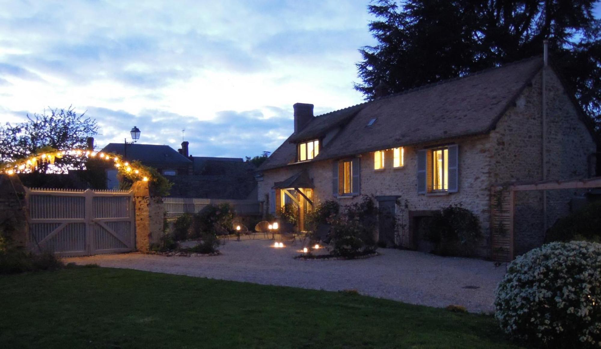 Location Gite 7-9 Personnes Proche De Giverny Villa Chambray Exteriör bild