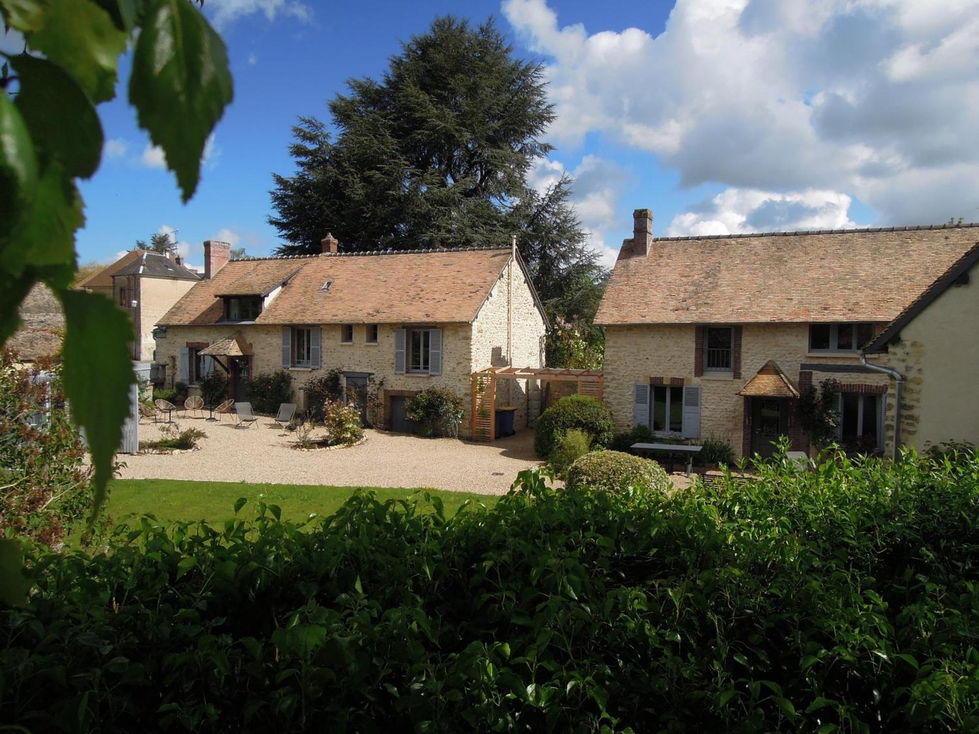 Location Gite 7-9 Personnes Proche De Giverny Villa Chambray Exteriör bild