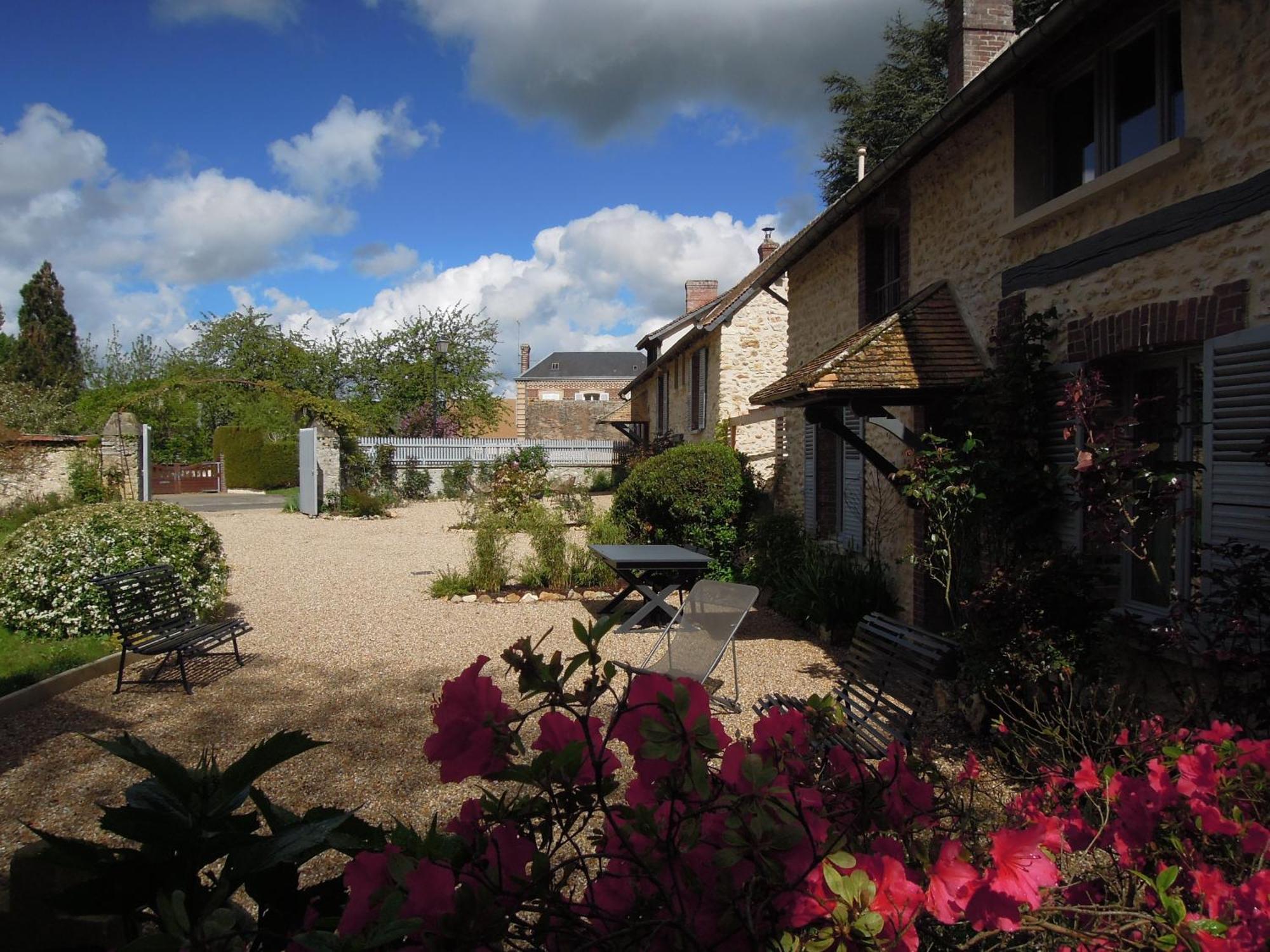 Location Gite 7-9 Personnes Proche De Giverny Villa Chambray Exteriör bild