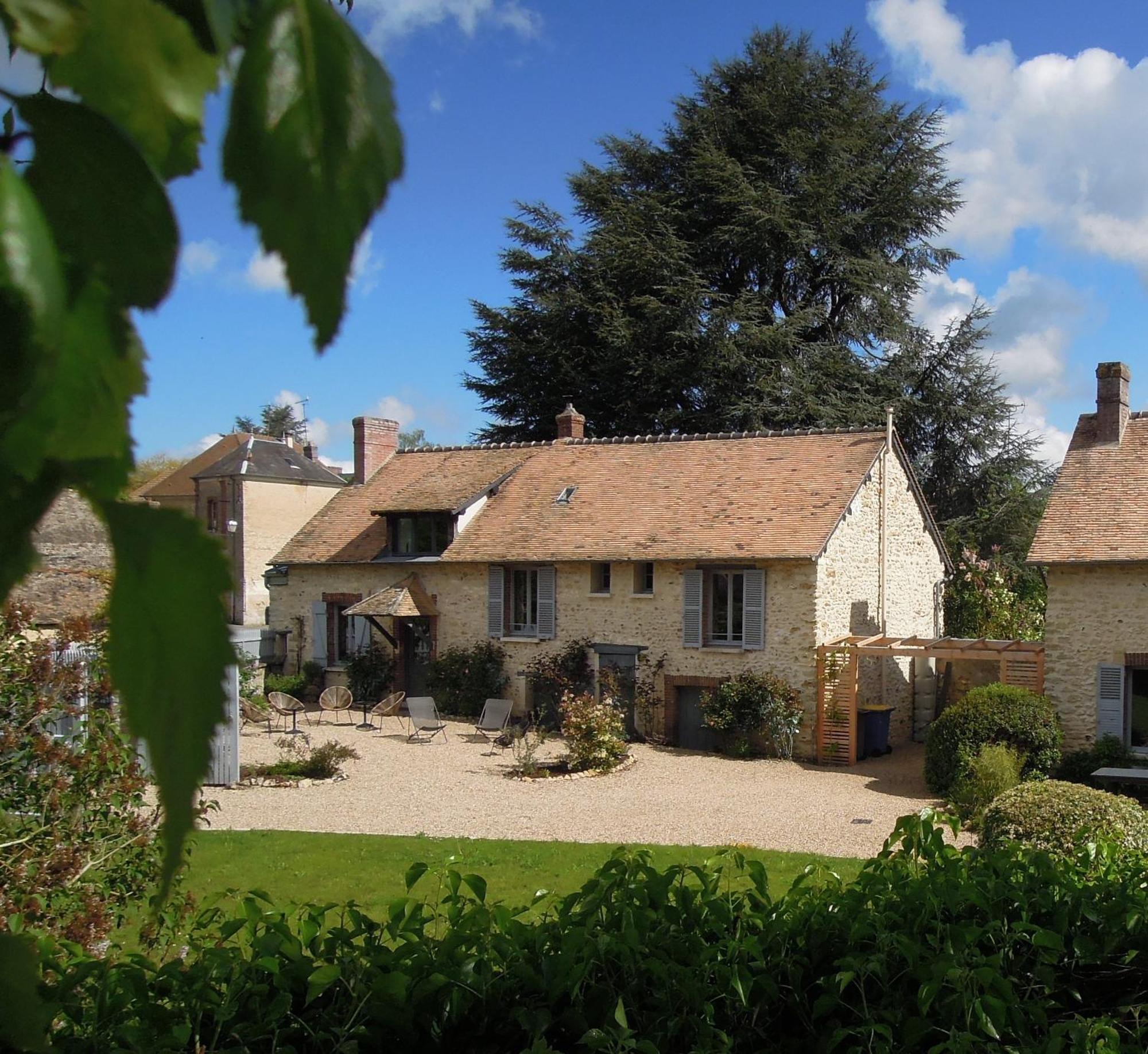 Location Gite 7-9 Personnes Proche De Giverny Villa Chambray Exteriör bild